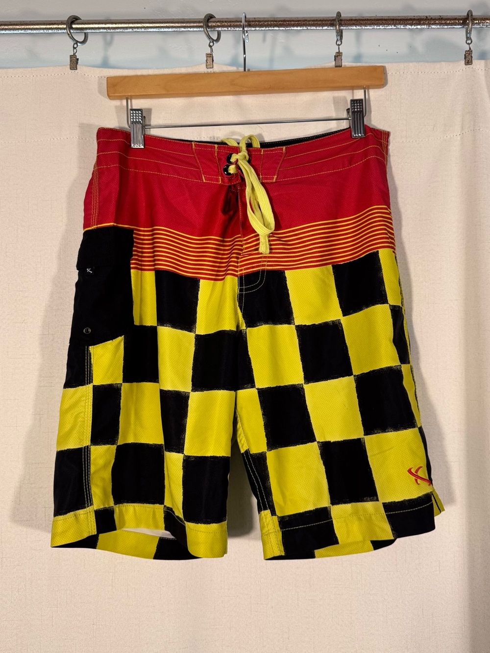 Lost Resinworks Checkerboard Board Shorts